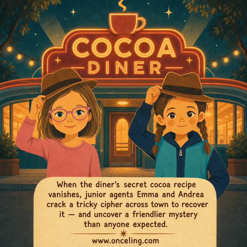 Esempio di copertina posteriore di "Code Name: Cocoa"