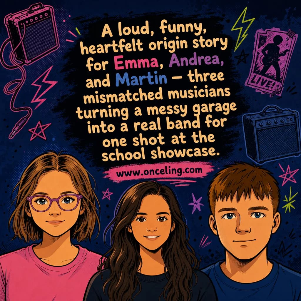 Exemplo de contracapa de “Garage Band Genesis”