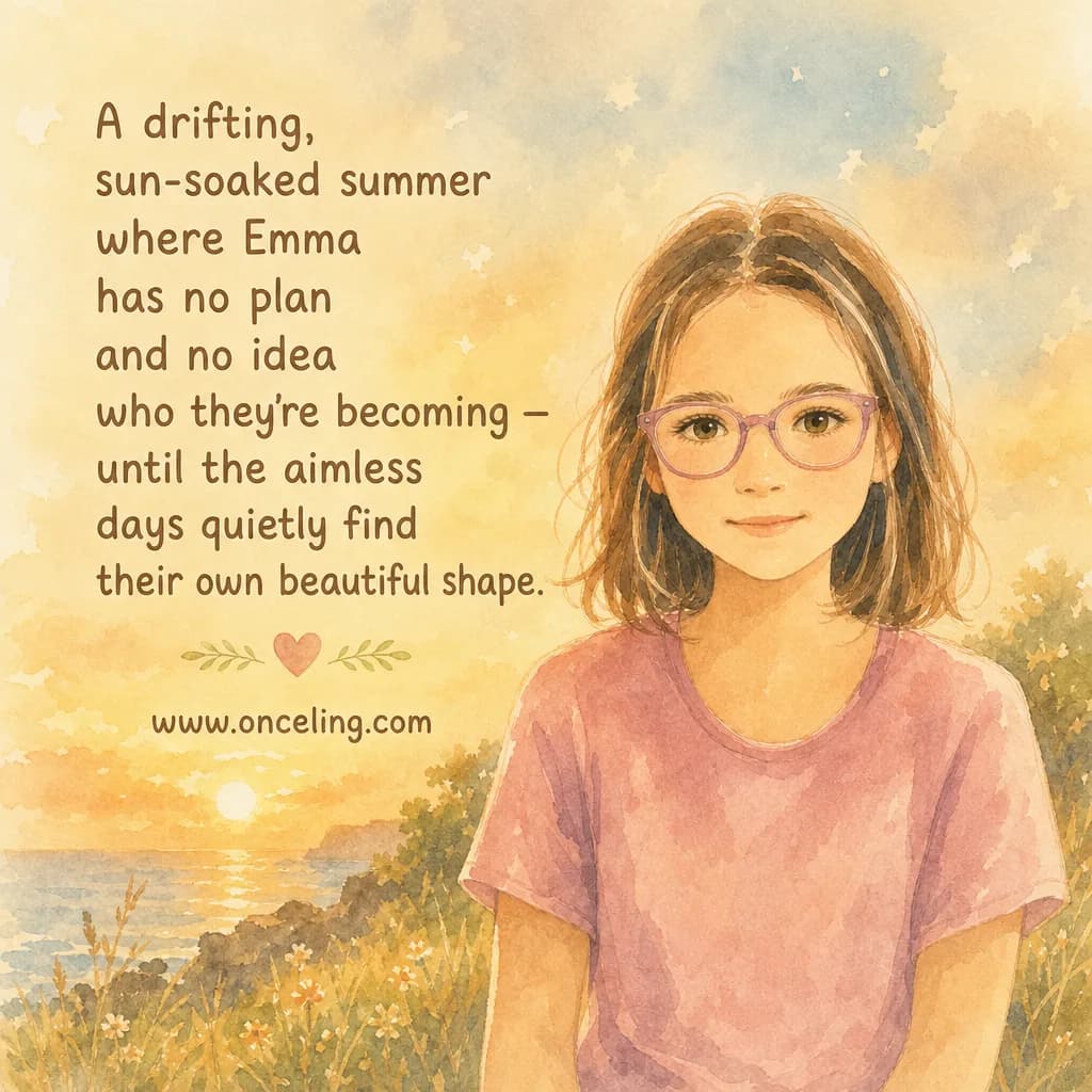 Esempio di copertina posteriore di "Lost-and-Found Summer"