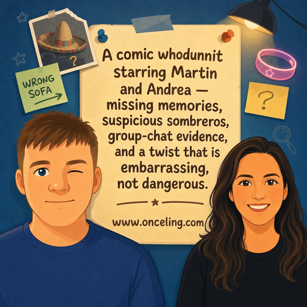 Esempio di copertina posteriore di "The Morning-After Mystery (Illustrated)"