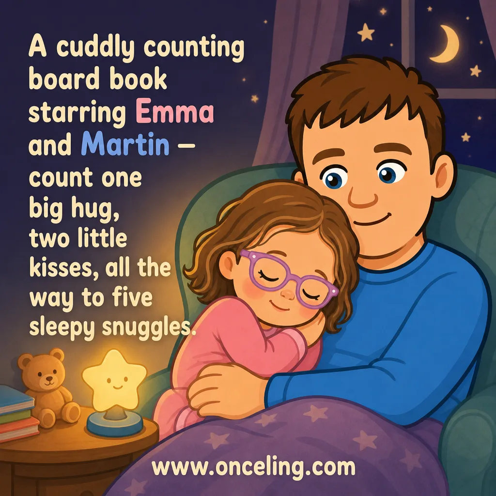 Przykładowa tylna okładka „One, Two, Cuddle”