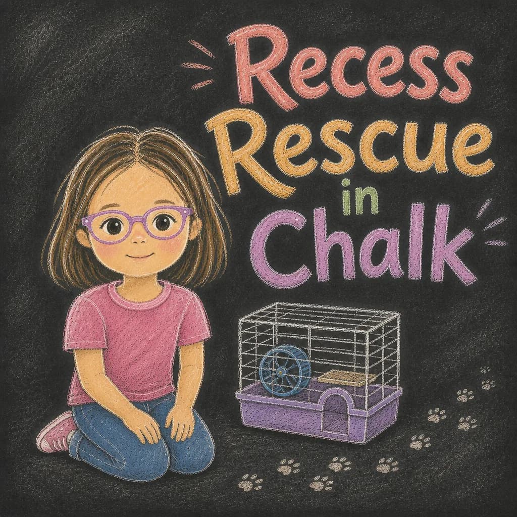 Przykładowa okładka „Recess Rescue in Chalk”