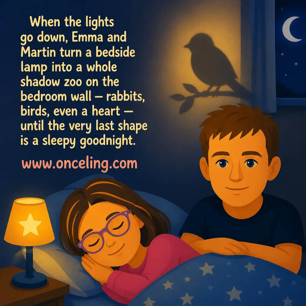 Exemple de quatrième de couverture de « Shapes on the Bedroom Wall »