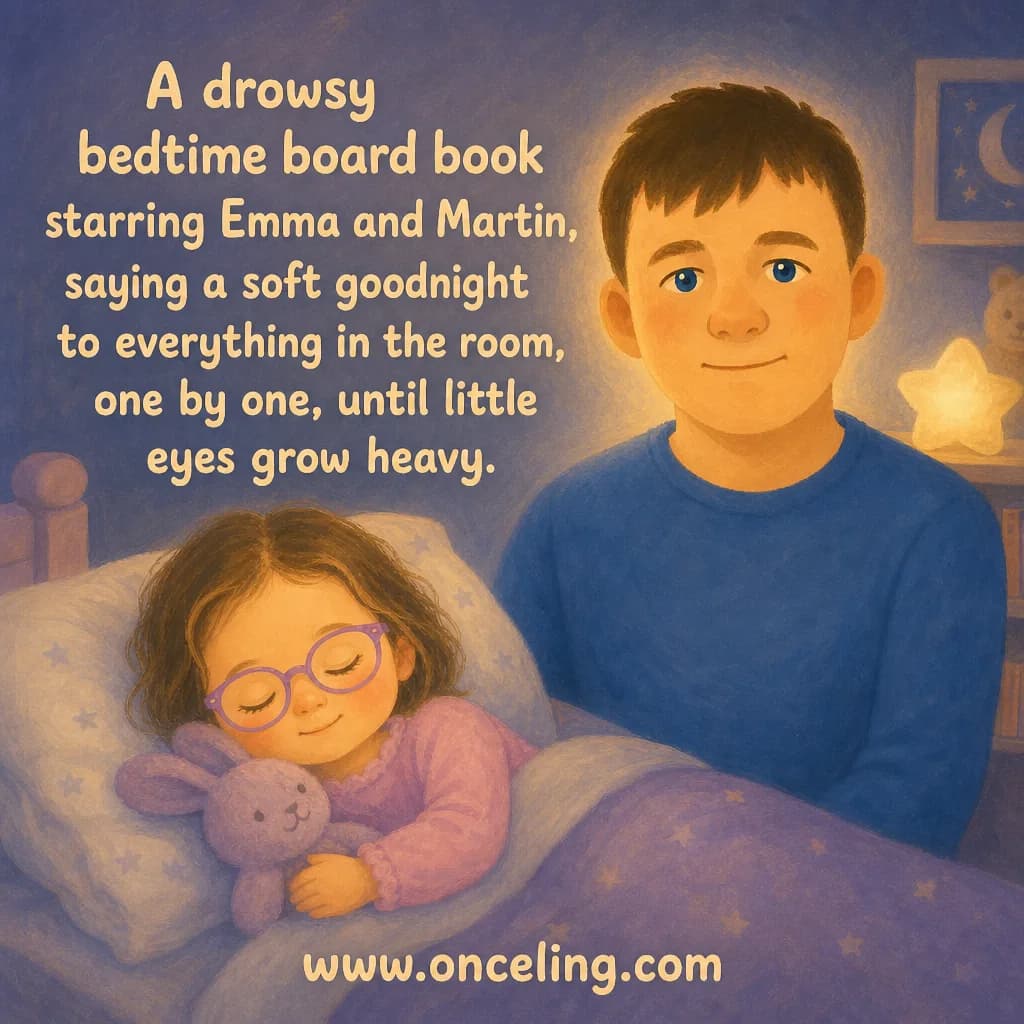 Esempio di copertina posteriore di "Snuggle Down, Sleepyhead"