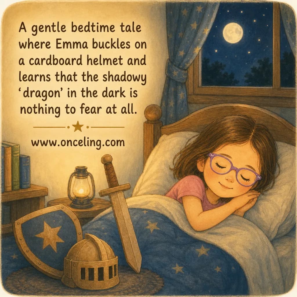 Przykładowa tylna okładka „The Brave Little Knight”