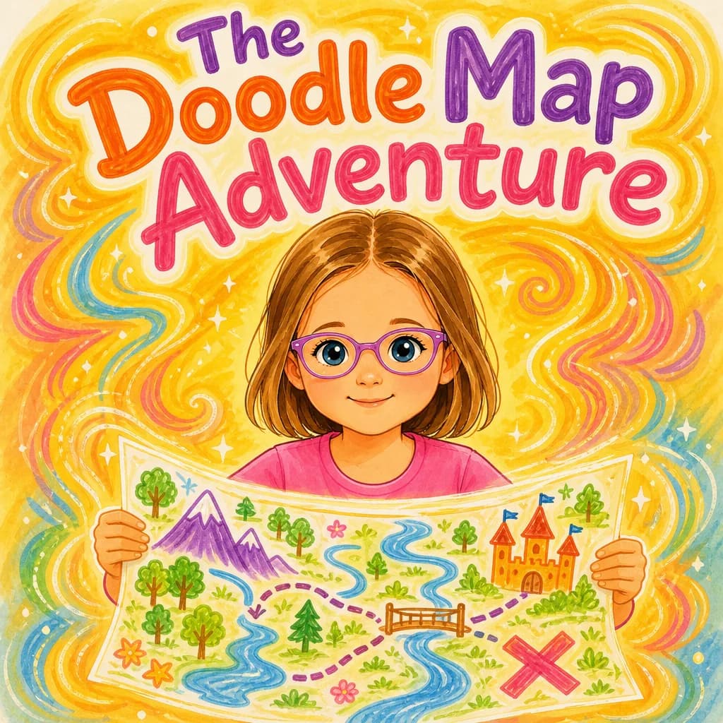 Beispielcover von „The Doodle Map Adventure“