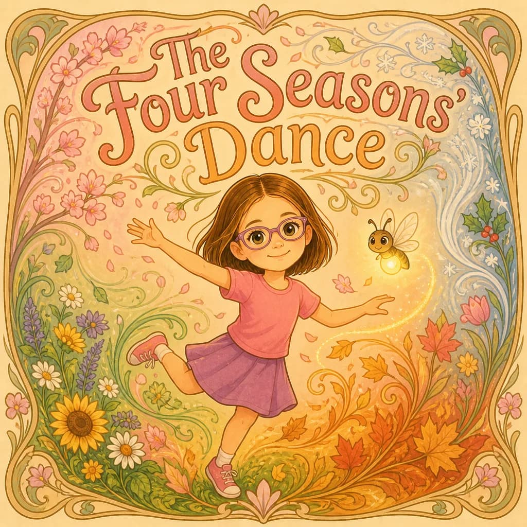 Portada de ejemplo de «The Four Seasons' Dance»