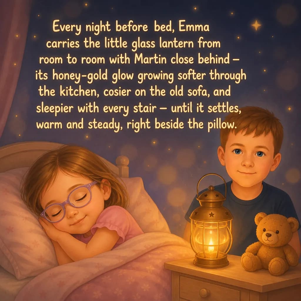 Example back cover of “The Lantern You Carry”