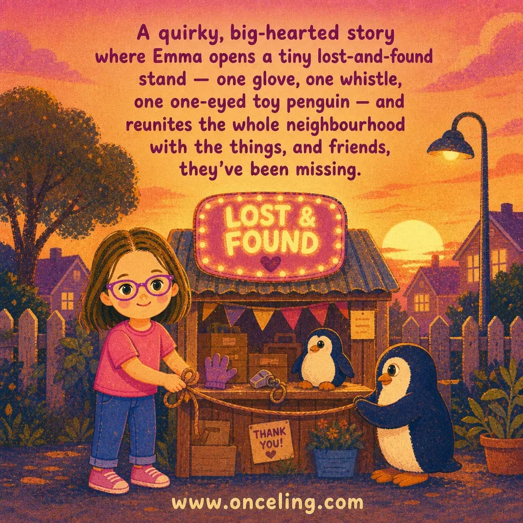 Beispiel-Rückseite von „The Little Lost-and-Found“