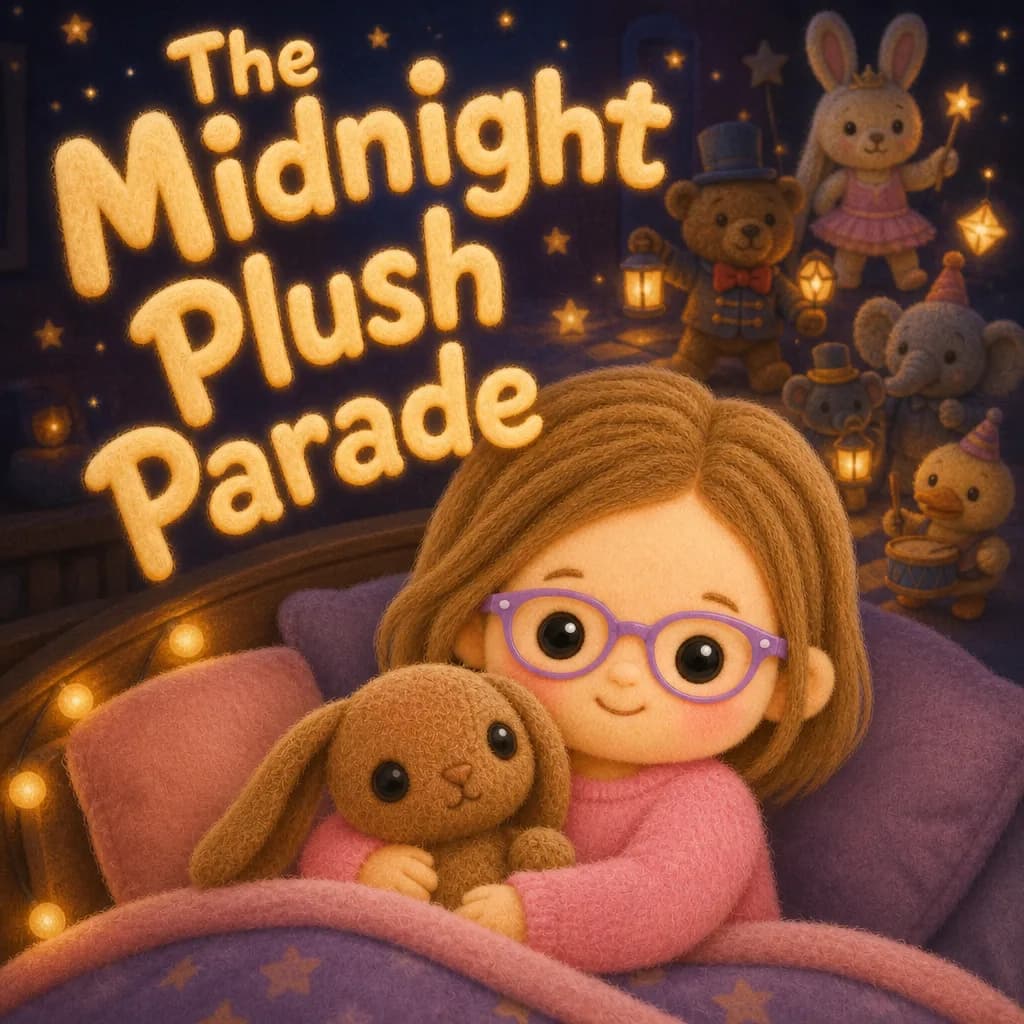 Exemple de couverture de « The Midnight Plush Parade »