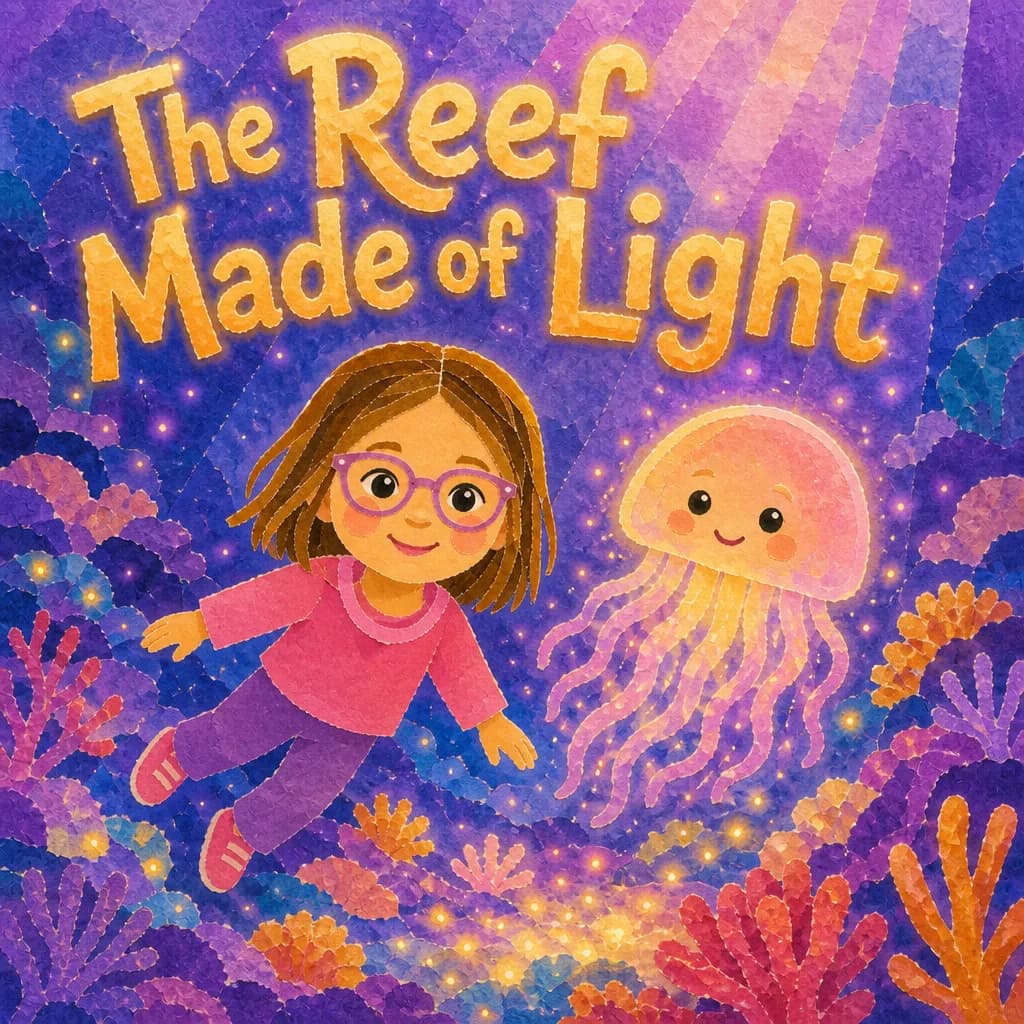 Example cover of “The Reef Made of Light”