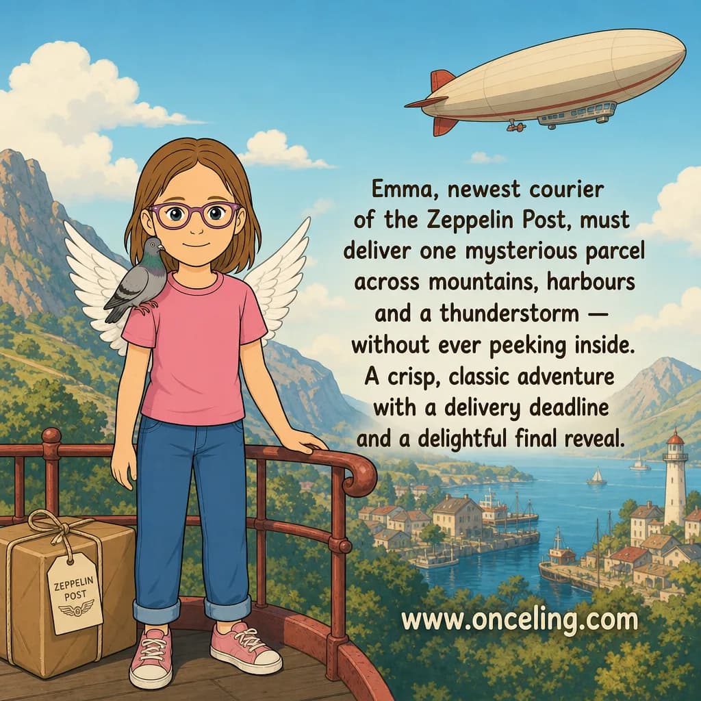Przykładowa tylna okładka „The Zeppelin Post”
