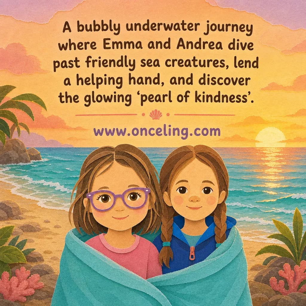 Przykładowa tylna okładka „Under the Sea with Me”