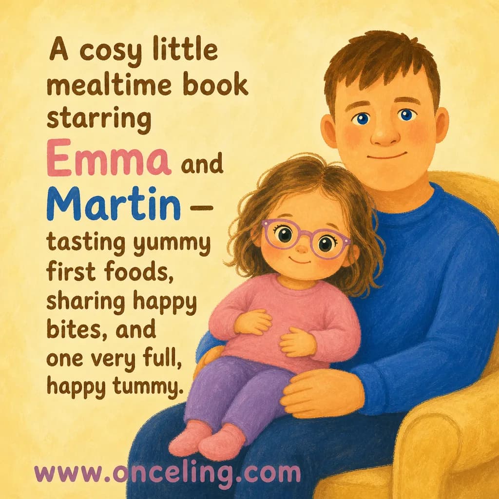 Esempio di copertina posteriore di "Yummy in My Tummy"