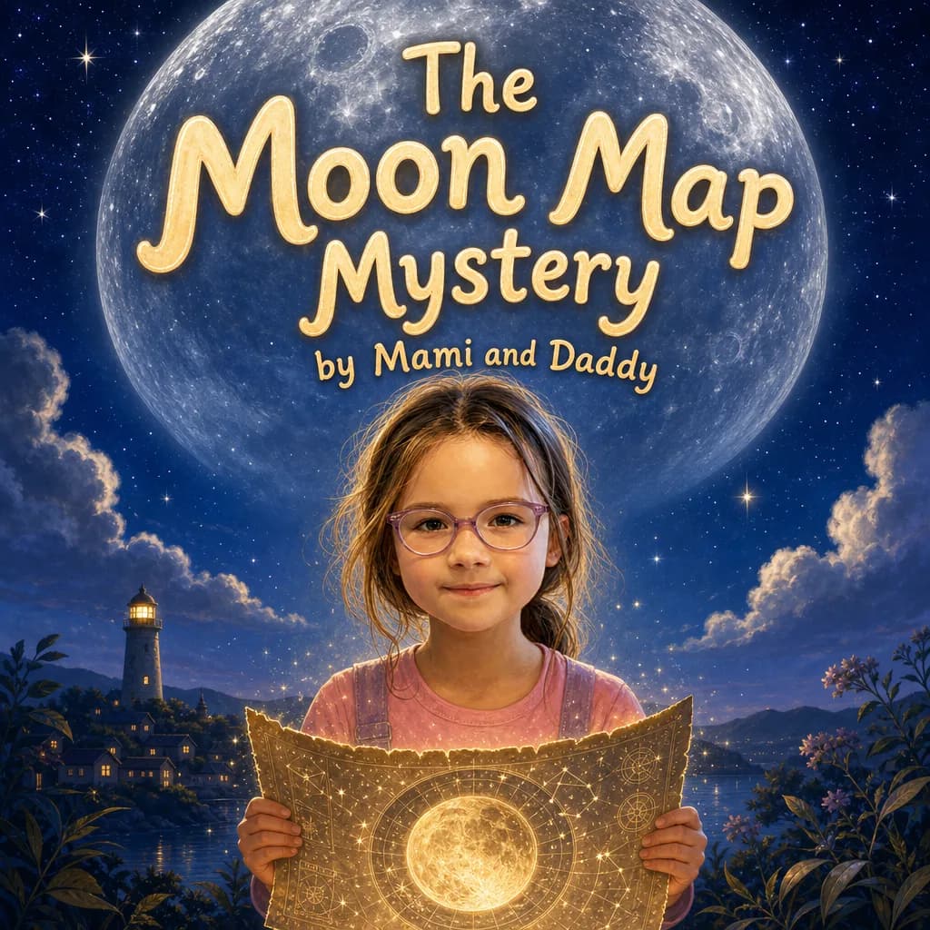 Cover page for The Moon Map Mystery
