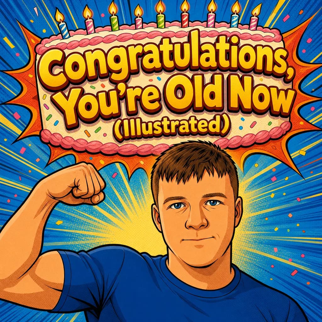 Congratulations, You're Old Now (Illustrated)