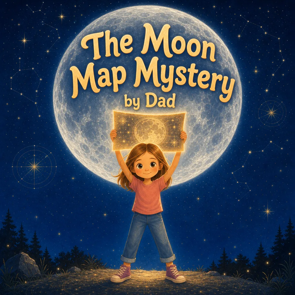 Vorderseite von The Moon Map Mystery